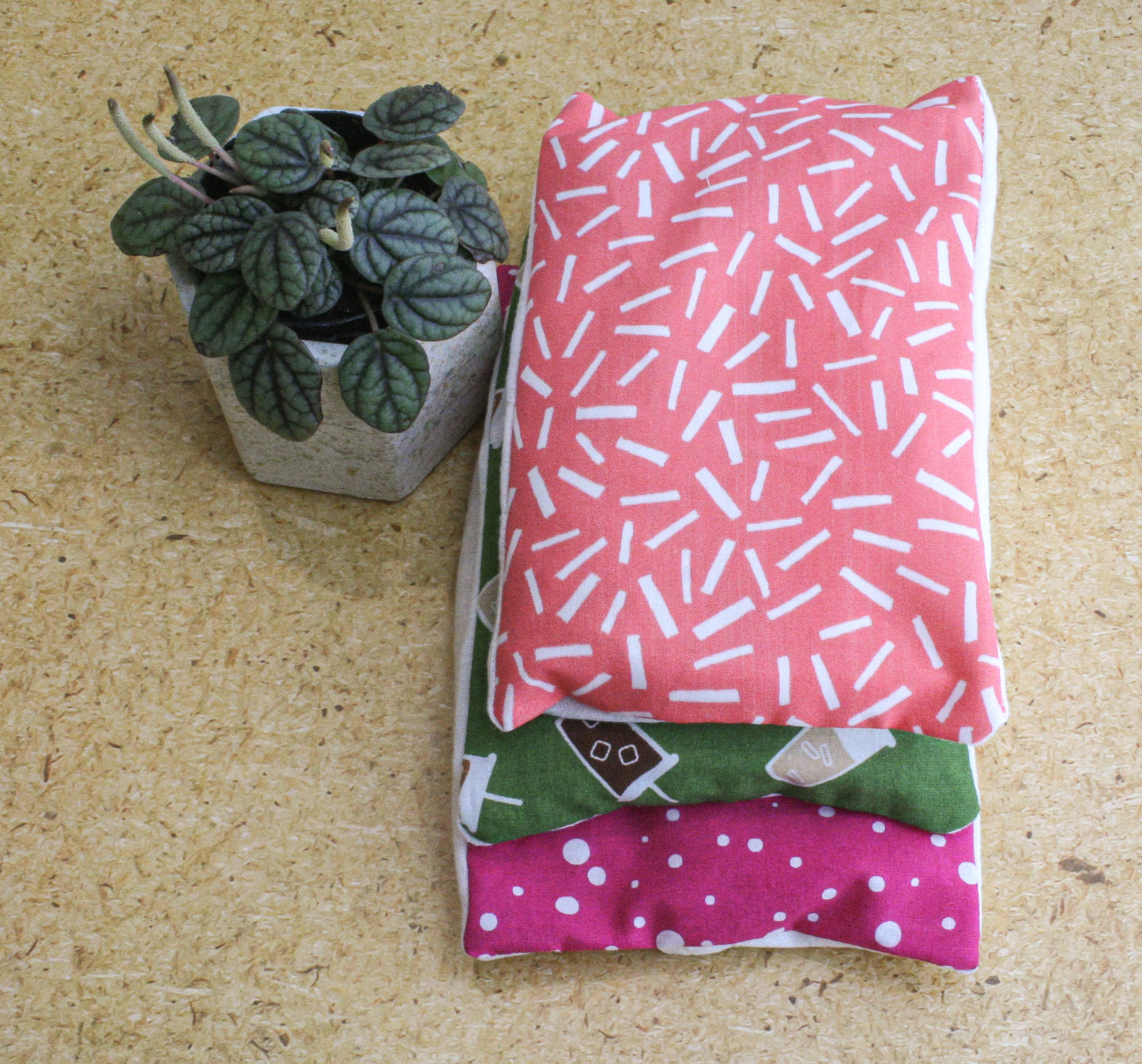 REMOVABLE Cover Medium Rice Bag – Cozy Cotton Prints Collection | Hot or Cold Therapy