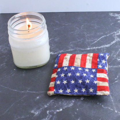 Small Therapeutic Rice Bag – Reusable Heat or Cold Pack for Headaches, Puffy Eyes & Sinus Relief